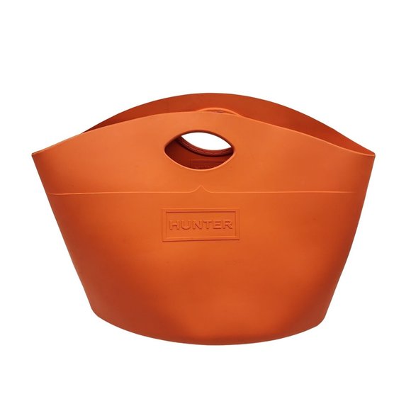 Hunter Bags 39 Hunter Rubber Large Tote Beach Toys Picnic Orange